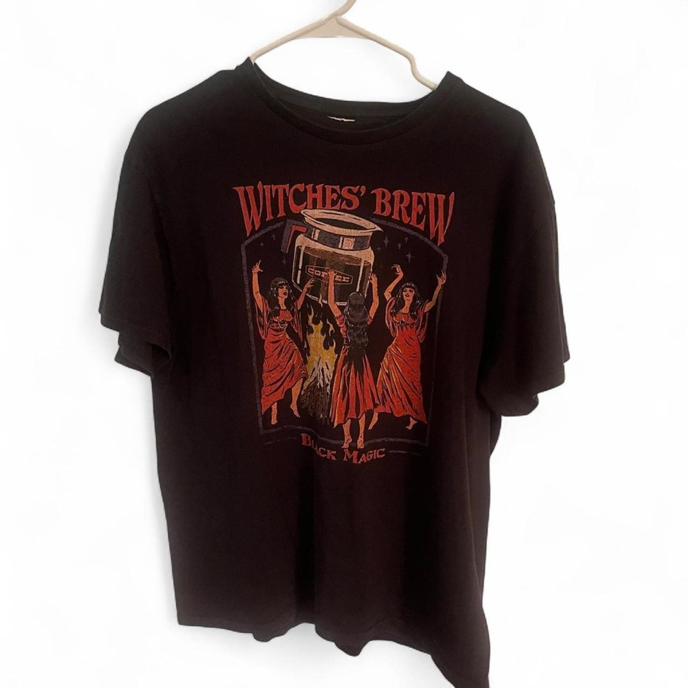 Retro Black Graphic Tee